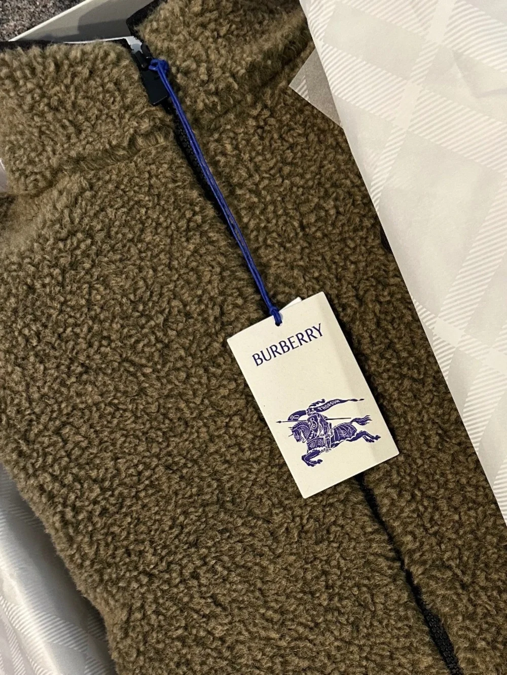 Burberry Teddy Bear Jacket SZ XL BNWT + Box - Picture 4 of 14